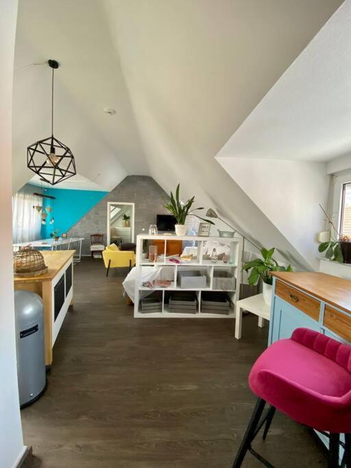 Light Flow Stylish Attic House. M. Balcony Rastatt Exterior photo